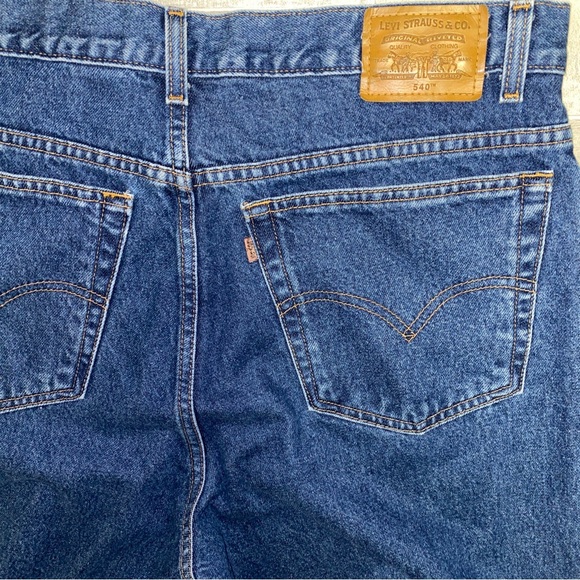 Vintage Levis Jeans 540 Mens 38x30 Brown Tab Relaxed Fit Paper Tag Cowboy Y2K - Picture 12 of 13